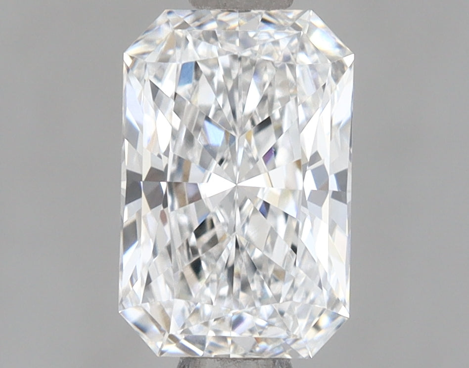 1.17 Carat Radiant Shaped, Excellent Cut, E Color, VVS2 Clarity, IGI Certified Lab Grown Diamond