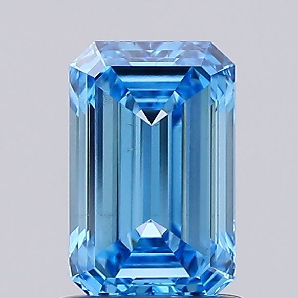 1.06 Carat Emerald Shaped, Excellent Cut, VS2 Clarity, IGI Certified Lab Grown Diamond