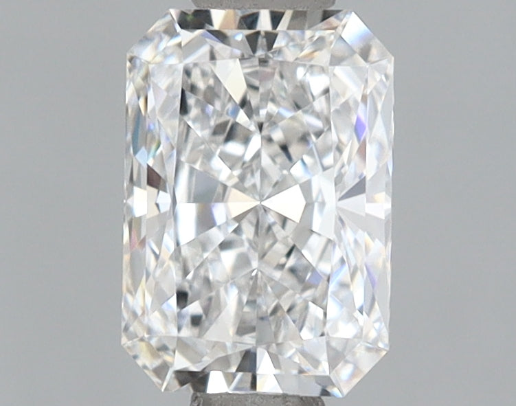 1.02 Carat Radiant Shaped, Excellent Cut, D Color, IF Clarity, IGI Certified Lab Grown Diamond