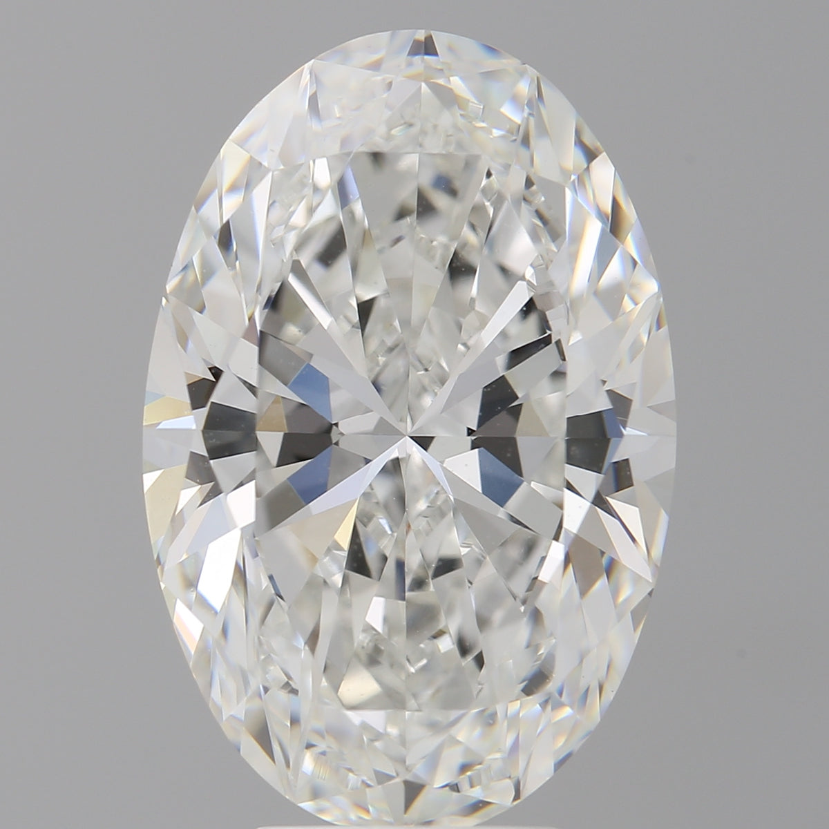 6.56 Carat Oval Shaped, Ideal Cut, E Color, VVS2 Clarity, IGI Certified Lab Grown Diamond