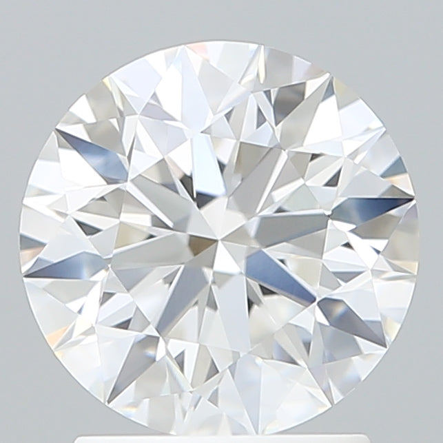 2.05 Carat Round Shaped, Excellent Cut, D Color, VVS1 Clarity, IGI Certified Lab Grown Diamond