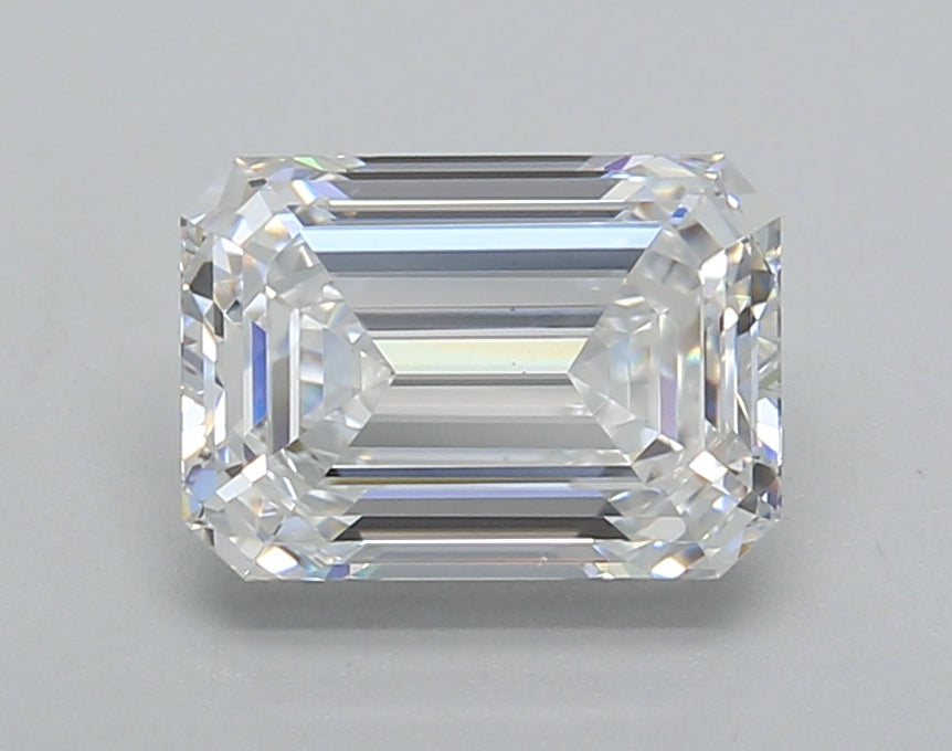 2.02 Carat Emerald Shaped, Very Good Cut, E Color, VVS2 Clarity, IGI Certified Lab Grown Diamond