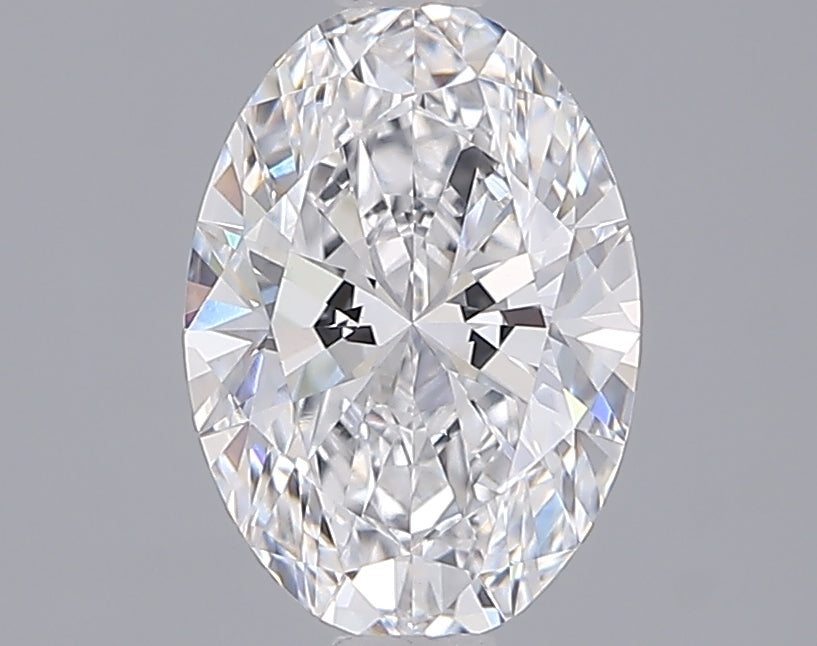 1.56 Carat Oval Shaped, Ideal Cut, D Color, VVS2 Clarity, IGI Certified Lab Grown Diamond