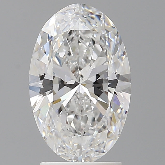 2.54 Carat Oval Shaped, Excellent Cut, D Color, VS1 Clarity, IGI Certified Lab Grown Diamond