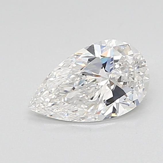 1.52 Carat Pear Shaped, Ideal Cut, E Color, VVS2 Clarity, IGI Certified Lab Grown Diamond