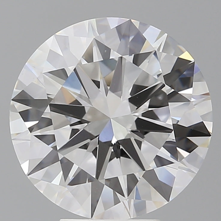 6.08 Carat Round Shaped, Excellent Cut, E Color, VVS2 Clarity, IGI Certified Lab Grown Diamond