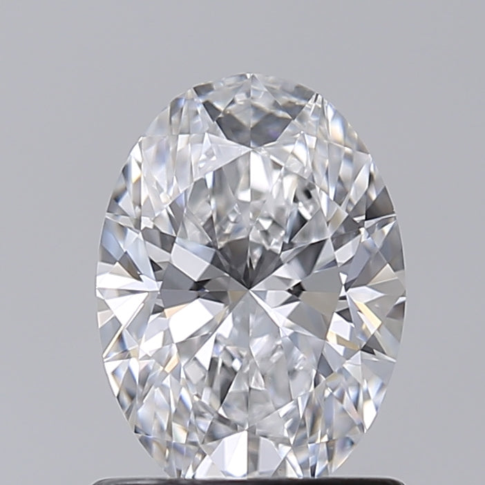 1.02 Carat Oval Shaped, Excellent Cut, D Color, VVS2 Clarity, IGI Certified Lab Grown Diamond