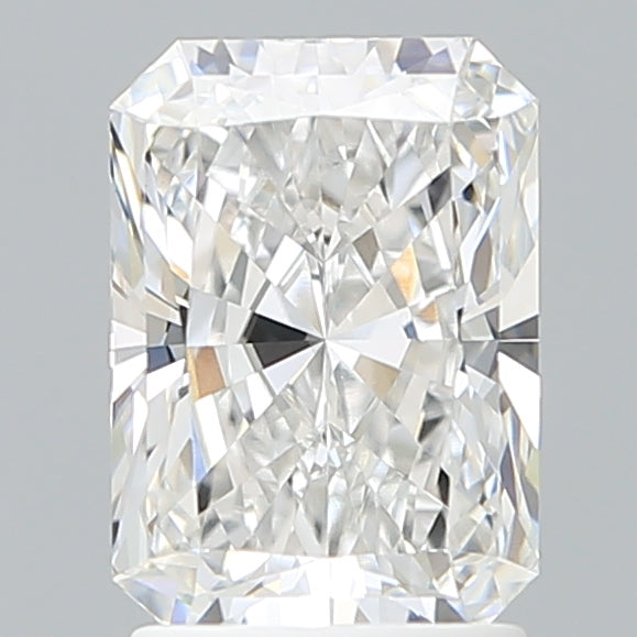 2.12 Carat Radiant Shaped, Ideal Cut, D Color, VVS2 Clarity, IGI Certified Lab Grown Diamond