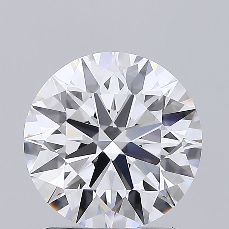 1.53 Carat Round Shaped, Ideal Cut, D Color, VS1 Clarity, IGI Certified Lab Grown Diamond
