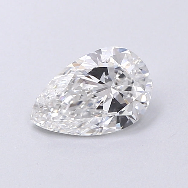 0.52 Carat Pear Shaped, Very Good Cut, E Color, VVS2 Clarity, IGI Certified Lab Grown Diamond