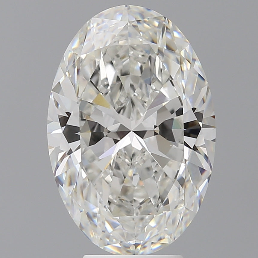 6.01 Carat Oval Shaped, Ideal Cut, F Color, VS1 Clarity, IGI Certified Lab Grown Diamond