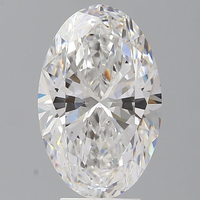 4.60 Carat Oval Shaped, Ideal Cut, E Color, VS1 Clarity, IGI Certified Lab Grown Diamond