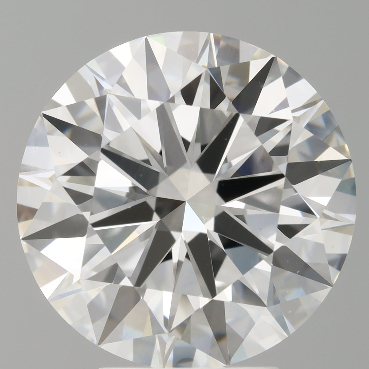 5.03 Carat Round Shaped, Ideal Cut, F Color, VVS2 Clarity, IGI Certified Lab Grown Diamond
