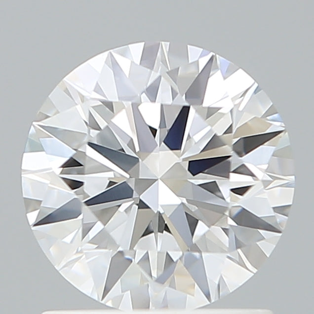 1.28 Carat Round Shaped, Ideal Cut, D Color, VVS2 Clarity, IGI Certified Lab Grown Diamond