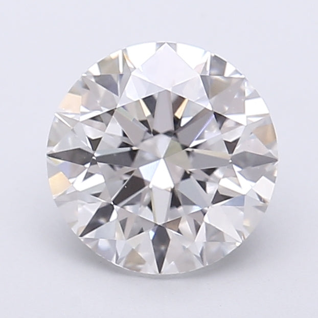 1.92 Carat Round Shaped, Ideal Cut, D Color, VVS2 Clarity, IGI Certified Lab Grown Diamond