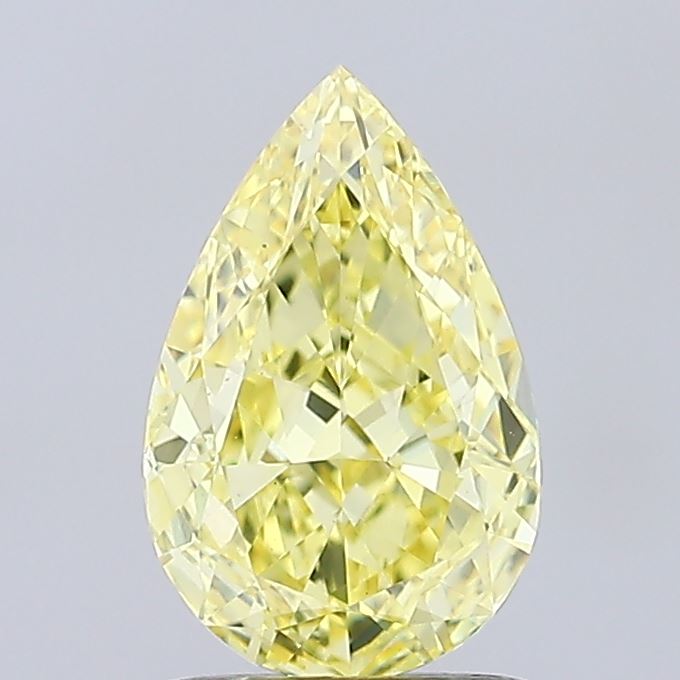 1.26 Carat Pear Shaped, Ideal Cut, VVS2 Clarity, IGI Certified Lab Grown Diamond