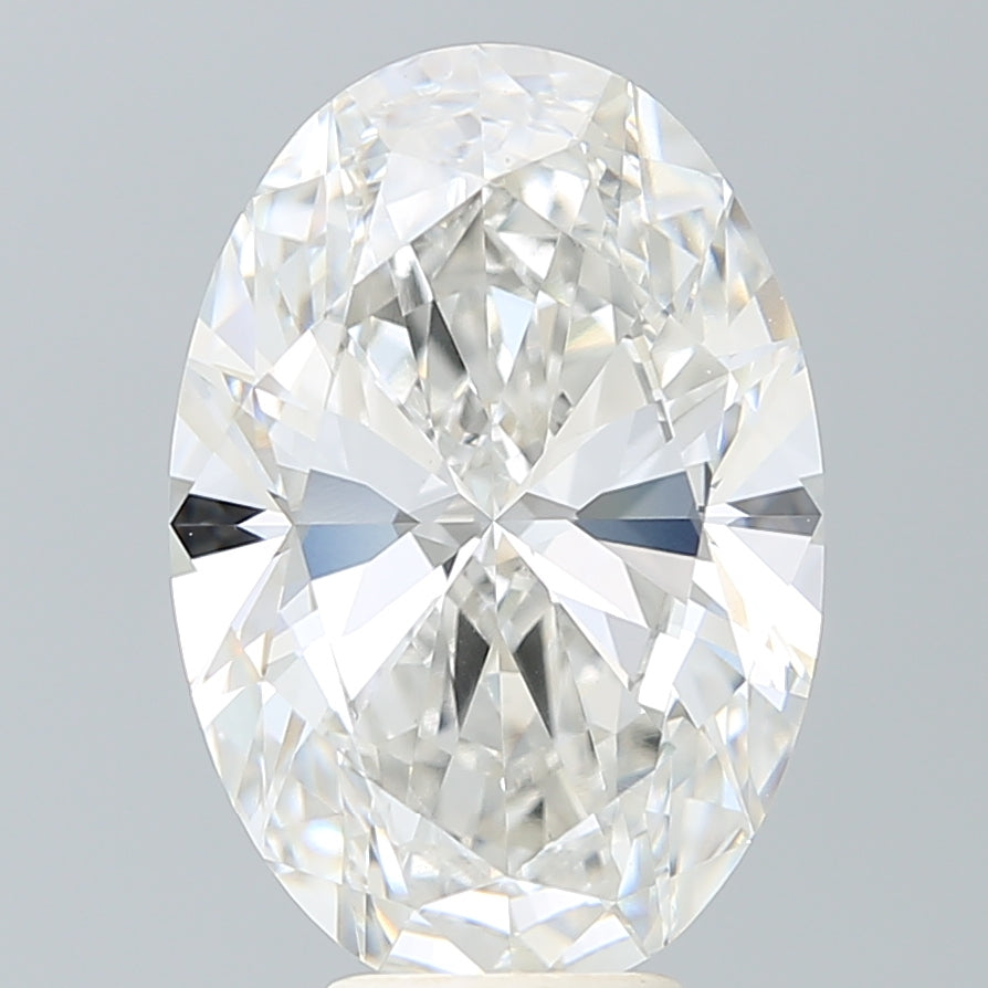 6.61 Carat Oval Shaped, Ideal Cut, G Color, VVS2 Clarity, IGI Certified Lab Grown Diamond