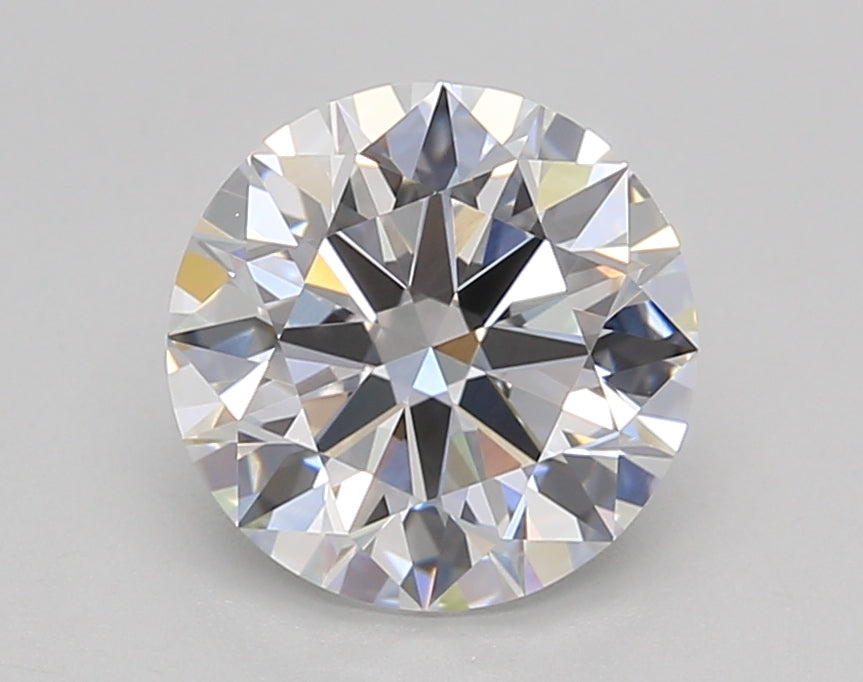 2.02 Carat Round Shaped, Excellent Cut, D Color, VVS2 Clarity, GIA Certified Lab Grown Diamond