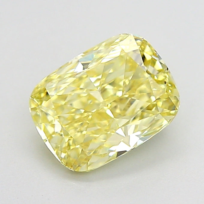 1.53 Carat Cushion Shaped, Very Good Cut, VS1 Clarity, IGI Certified Lab Grown Diamond