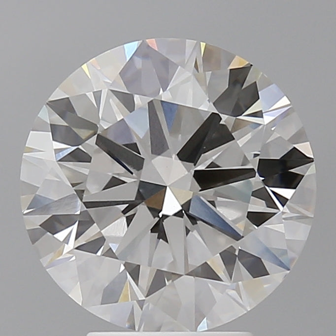 4.51 Carat Round Shaped, Ideal Cut, F Color, VVS2 Clarity, IGI Certified Lab Grown Diamond