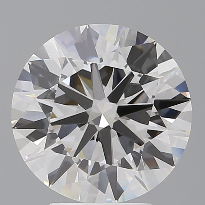 4.08 Carat Round Shaped, Ideal Cut, E Color, VVS2 Clarity, IGI Certified Lab Grown Diamond