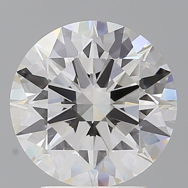 3.10 Carat Round Shaped, Ideal Cut, F Color, VVS2 Clarity, IGI Certified Lab Grown Diamond