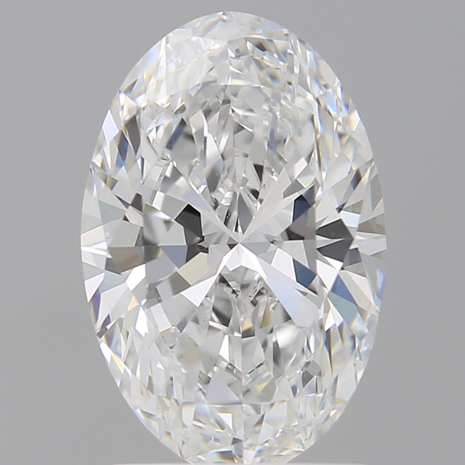 2.00 Carat Oval Shaped, Ideal Cut, D Color, VVS2 Clarity, IGI Certified Lab Grown Diamond