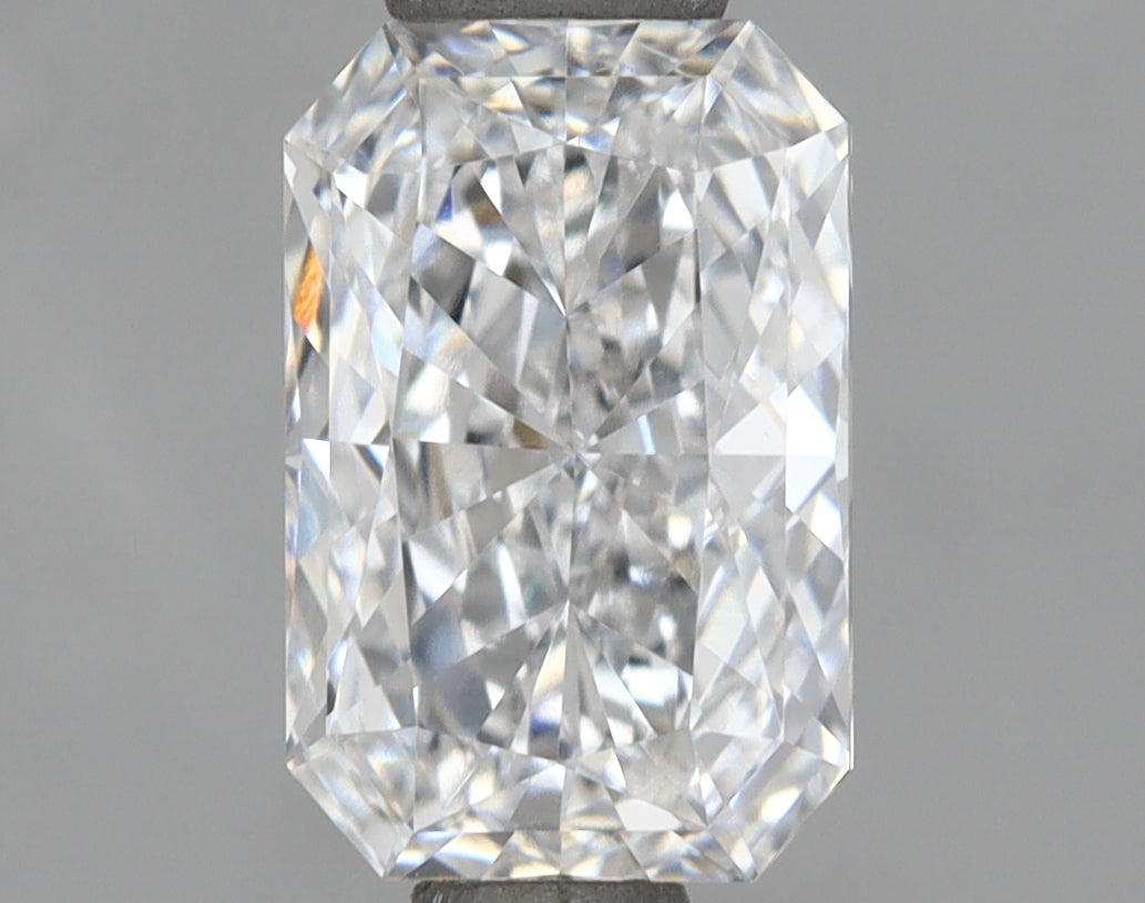 1.17 Carat Radiant Shaped, Very Good Cut, D Color, VVS2 Clarity, IGI Certified Lab Grown Diamond