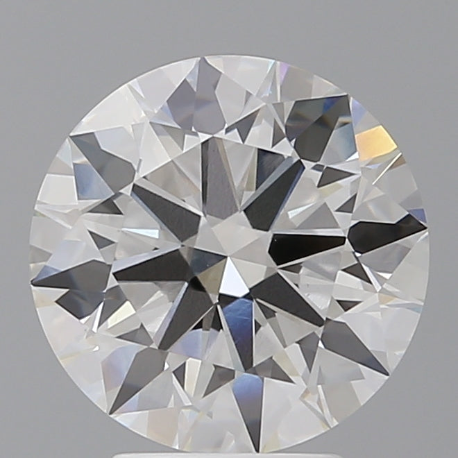 4.05 Carat Round Shaped, Ideal Cut, F Color, VVS2 Clarity, IGI Certified Lab Grown Diamond