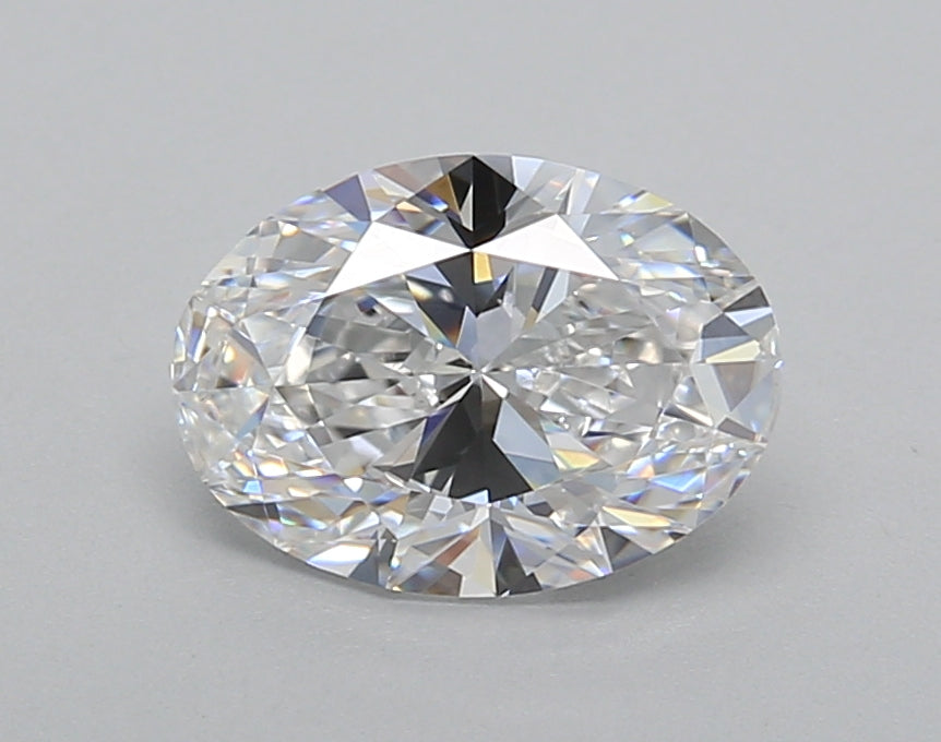 1.40 Carat Oval Shaped, Excellent Cut, D Color, VVS2 Clarity, IGI Certified Lab Grown Diamond