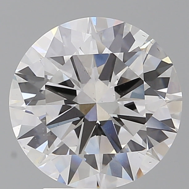 3.51 Carat Round Shaped, Excellent Cut, E Color, VS2 Clarity, IGI Certified Lab Grown Diamond