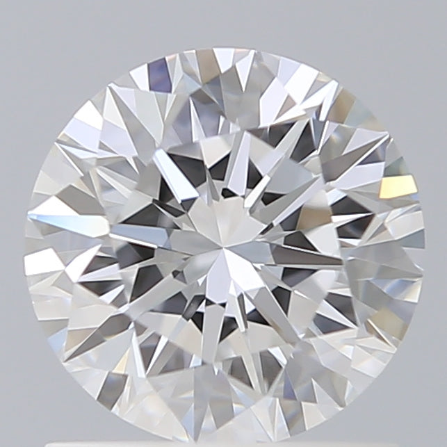 1.19 Carat Round Shaped, Excellent Cut, D Color, VVS2 Clarity, IGI Certified Lab Grown Diamond