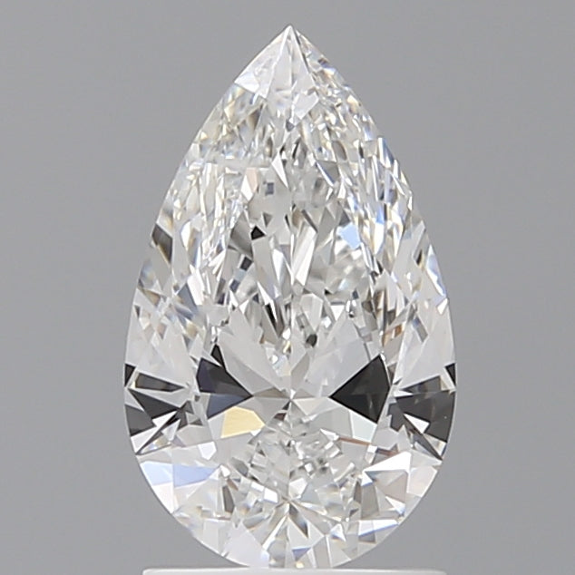 1.53 Carat Pear Shaped, Excellent Cut, E Color, VVS2 Clarity, IGI Certified Lab Grown Diamond