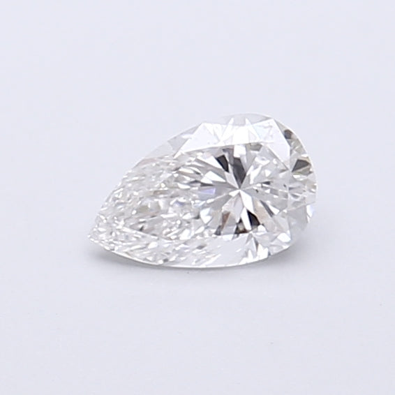 0.34 Carat Pear Shaped, Very Good Cut, D Color, VVS2 Clarity, IGI Certified Lab Grown Diamond