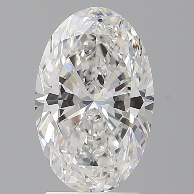 2.55 Carat Oval Shaped, Ideal Cut, E Color, VS1 Clarity, IGI Certified Lab Grown Diamond