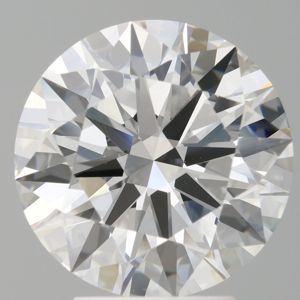 4.03 Carat Round Shaped, Ideal Cut, E Color, VVS2 Clarity, IGI Certified Lab Grown Diamond