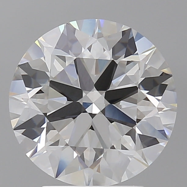 3.52 Carat Round Shaped, Ideal Cut, E Color, VVS2 Clarity, IGI Certified Lab Grown Diamond