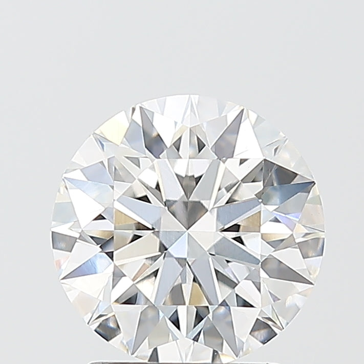 2.08 Carat Round Shaped, Ideal Cut, E Color, VVS2 Clarity, IGI Certified Lab Grown Diamond