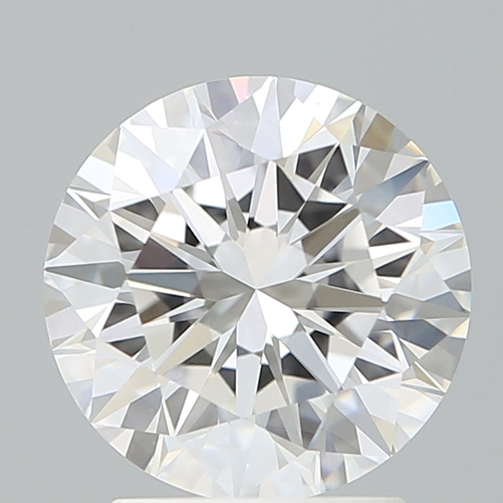 2.50 Carat Round Shaped, Excellent Cut, E Color, VVS2 Clarity, IGI Certified Lab Grown Diamond