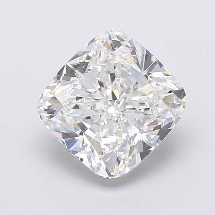 2.22 Carat Cushion Shaped, Very Good Cut, E Color, VVS2 Clarity, IGI Certified Lab Grown Diamond