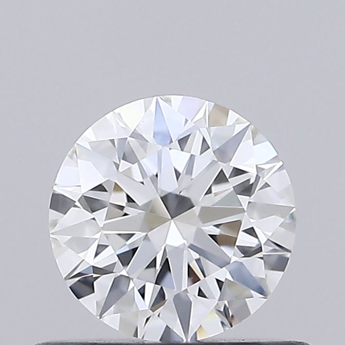 0.54 Carat Round Shaped, Ideal Cut, E Color, VVS2 Clarity, IGI Certified Lab Grown Diamond