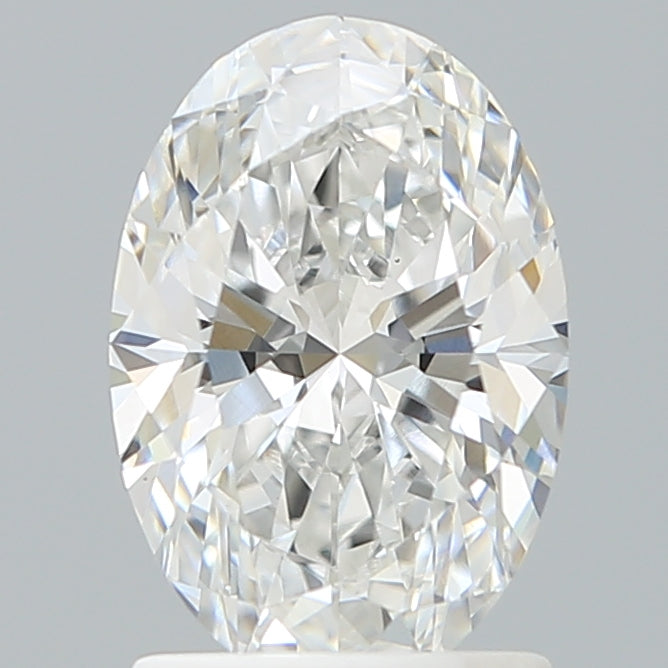 1.59 Carat Oval Shaped, Excellent Cut, E Color, VVS2 Clarity, IGI Certified Lab Grown Diamond