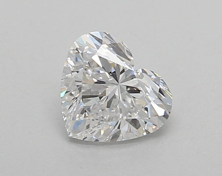 0.71 Carat Heart Shaped, Very Good Cut, D Color, VS1 Clarity, IGI Certified Lab Grown Diamond
