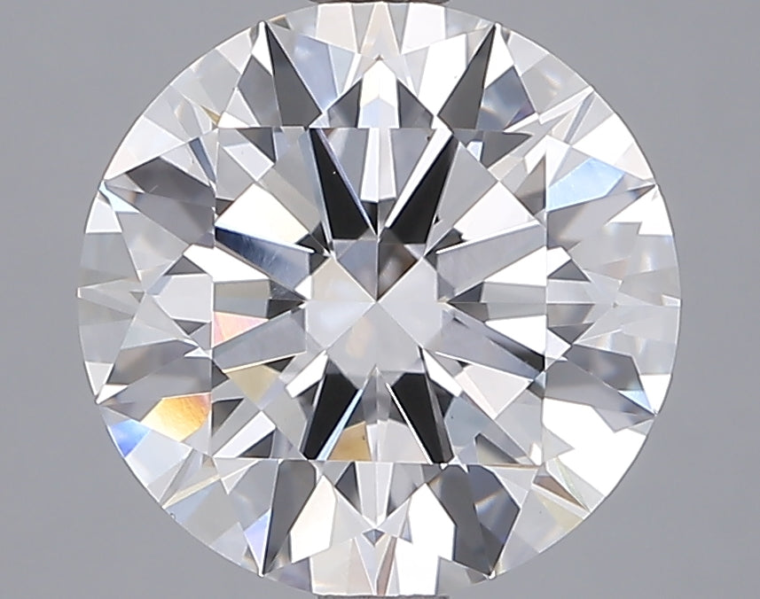3.45 Carat Round Shaped, Ideal Cut, E Color, VS1 Clarity, IGI Certified Lab Grown Diamond