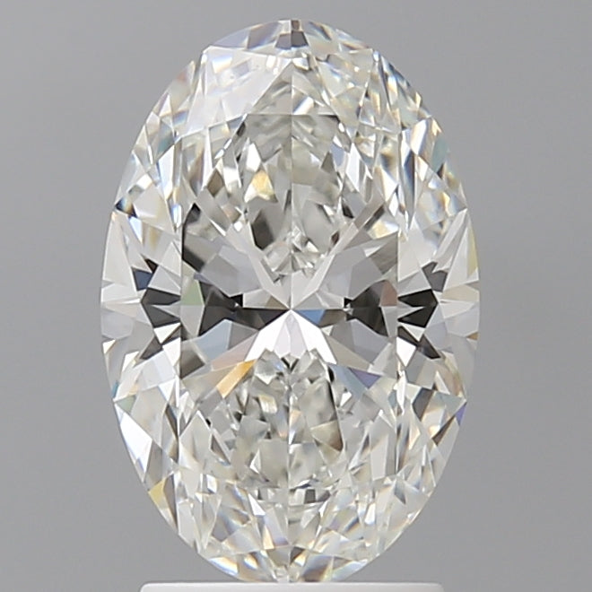 2.58 Carat Oval Shaped, Ideal Cut, F Color, VVS2 Clarity, IGI Certified Lab Grown Diamond