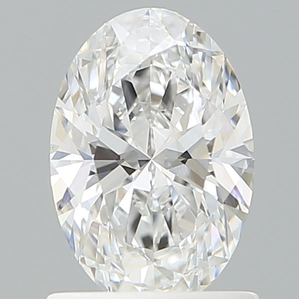 1.09 Carat Oval Shaped, Ideal Cut, D Color, VVS2 Clarity, IGI Certified Lab Grown Diamond