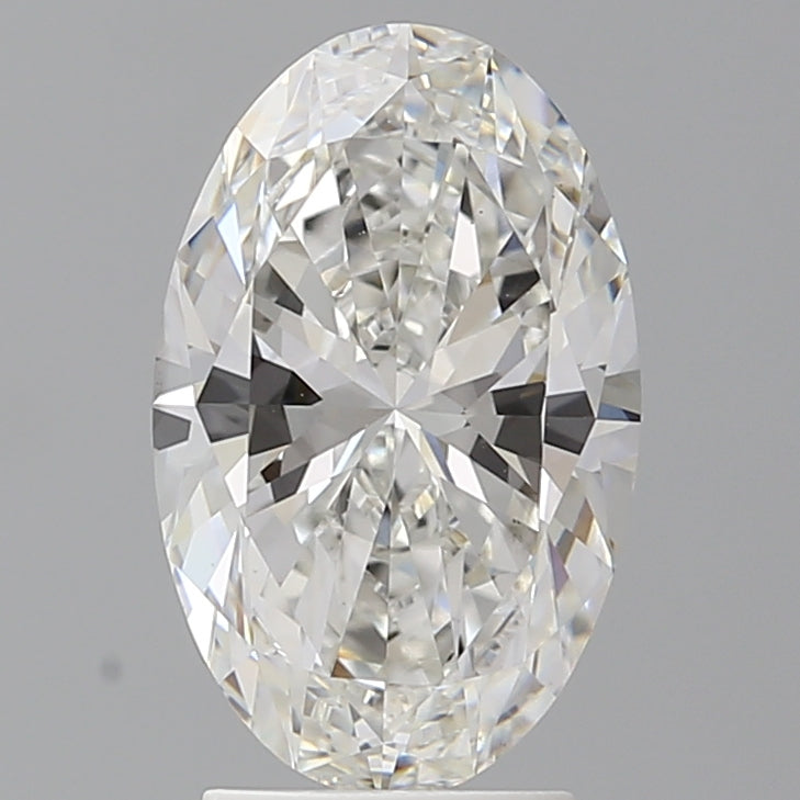 3.04 Carat Oval Shaped, Ideal Cut, F Color, VS1 Clarity, IGI Certified Lab Grown Diamond
