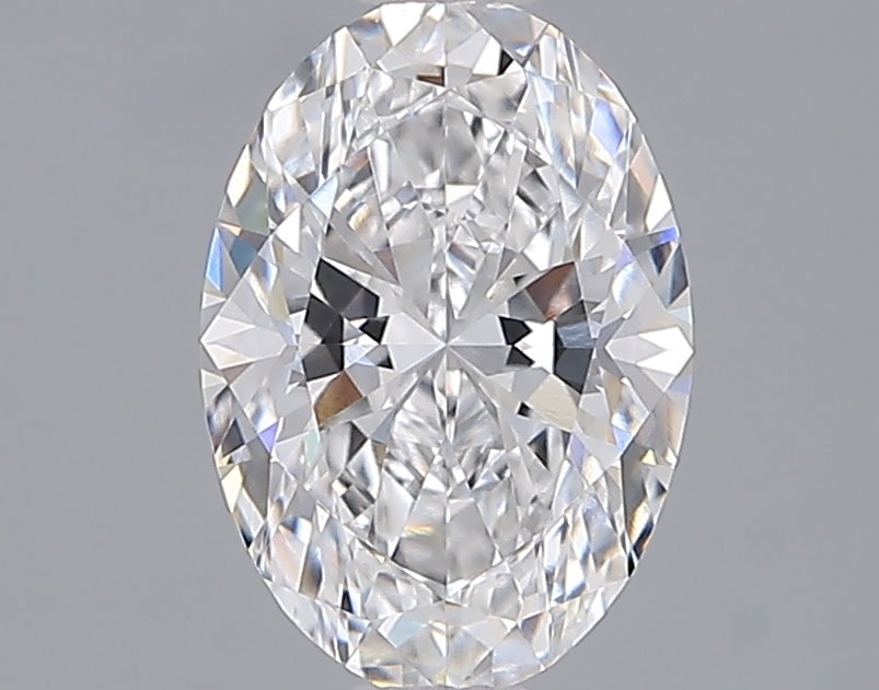 1.55 Carat Oval Shaped, Ideal Cut, D Color, VVS1 Clarity, IGI Certified Lab Grown Diamond