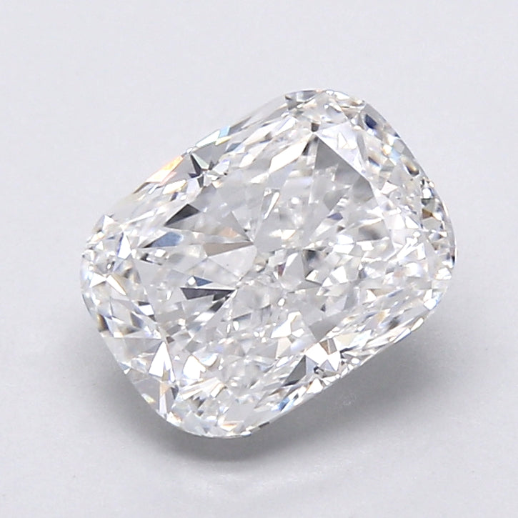 2.50 Carat Cushion Shaped, Very Good Cut, D Color, VS1 Clarity, IGI Certified Lab Grown Diamond