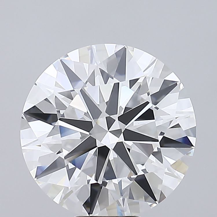 10.70 Carat Round Shaped, Excellent Cut, F Color, VVS2 Clarity, IGI Certified Lab Grown Diamond